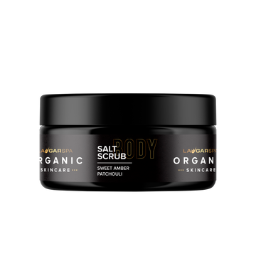 BODY SCRUB - SWEET AMBER & PATCHOULI - UNISEX